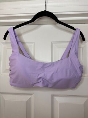 Athleta Lavender Scoop Bikini Top